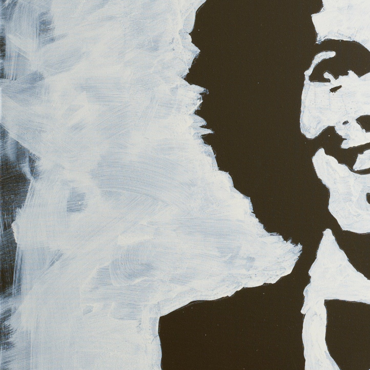 Canvas Print: "Michael Jackson Black and White"