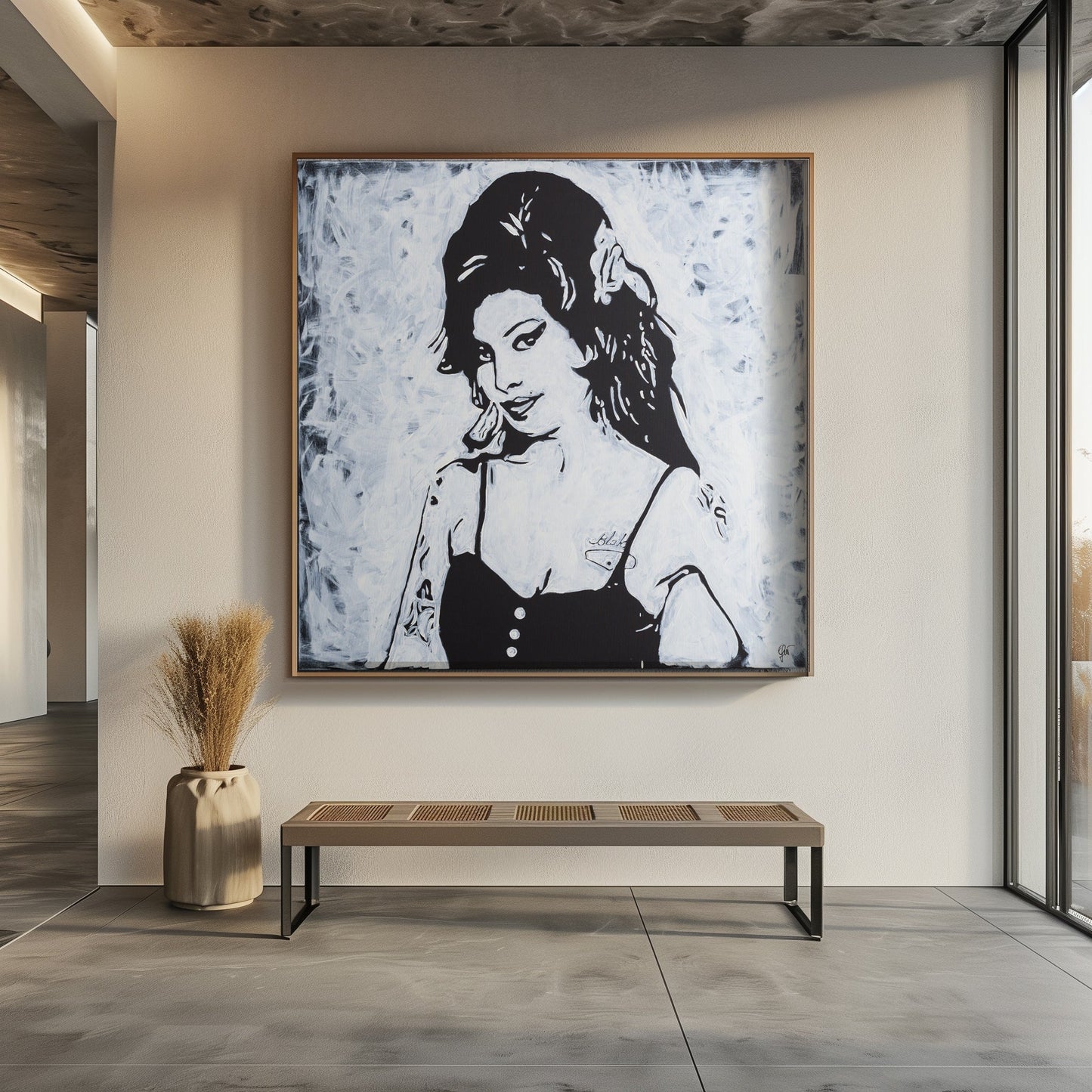 Amy Winehouse canvas picture