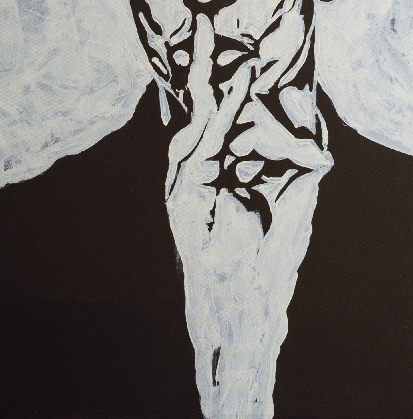 Canvas Print: "David Bowie Black and White"