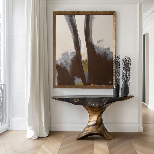 Canvas Print: "DEEP GOLD"