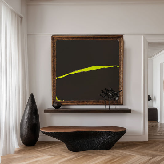 Canvas Print: "GREEN GOLD"