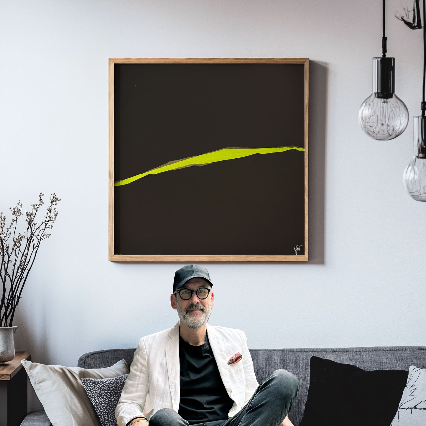 Canvas Print: "GREEN GOLD"
