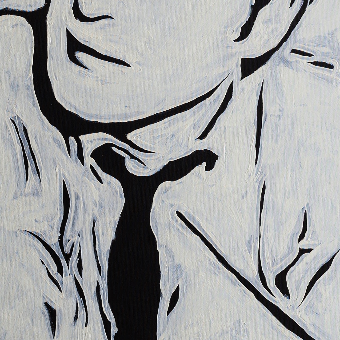 Canvas Print: "John Lennon The Beatles Black and White"