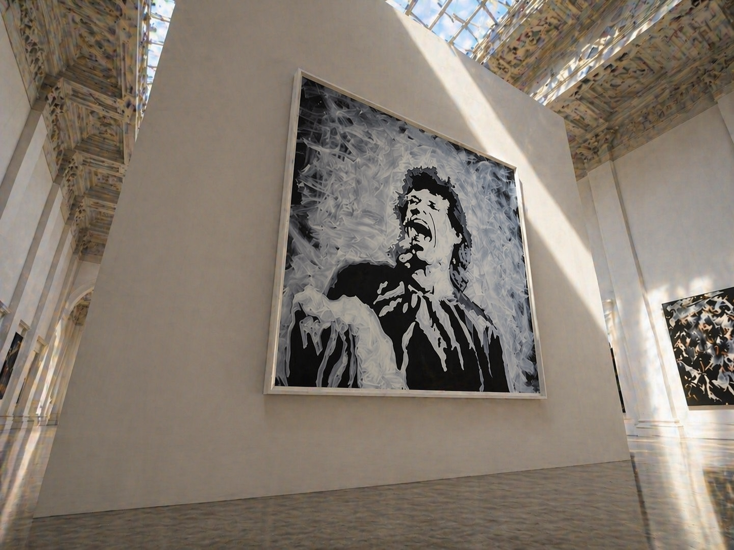 Mick Jagger The Rolling Stones Canvas Print | Fabio Guzzano Art