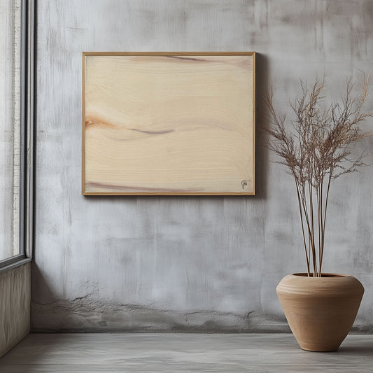 Canvas Print: "WOOD"